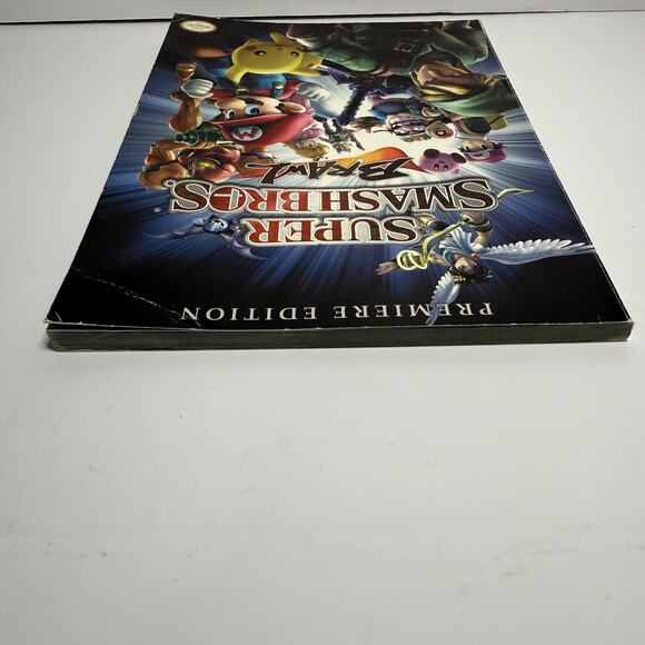 Super Smash Bros Premiere Edition Paperback Book - Picture 6 of 8